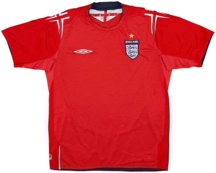 2004-06 England Away Shirt - 5/10 - (M)
