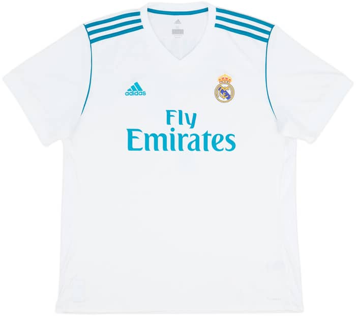 2017-18 Real Madrid Home Shirt Ronaldo #7 - 8/10 - (XL)