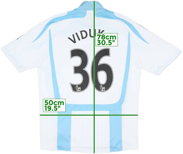 2007-08 Newcastle Third Shirt Viduka #36 - 7/10 - (M)