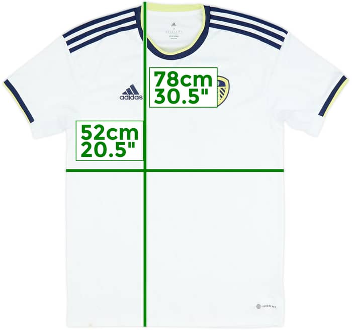 2022-23 Leeds United Home Shirt #17 - 7/10 - (M)