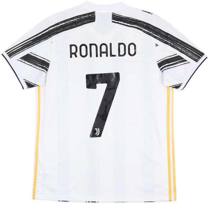2020-21 Juventus Home Shirt Ronaldo #7 - 8/10 - (L)