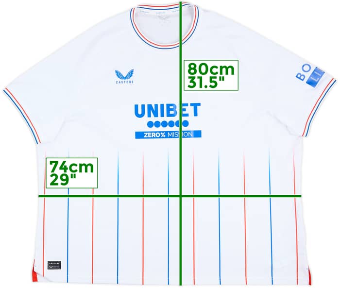 2023-24 Rangers Away Shirt - 5/10 - (5XL)
