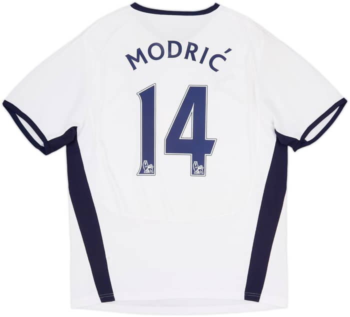 2008-09 Tottenham Home Shirt Modric #14 - 7/10 - (L)