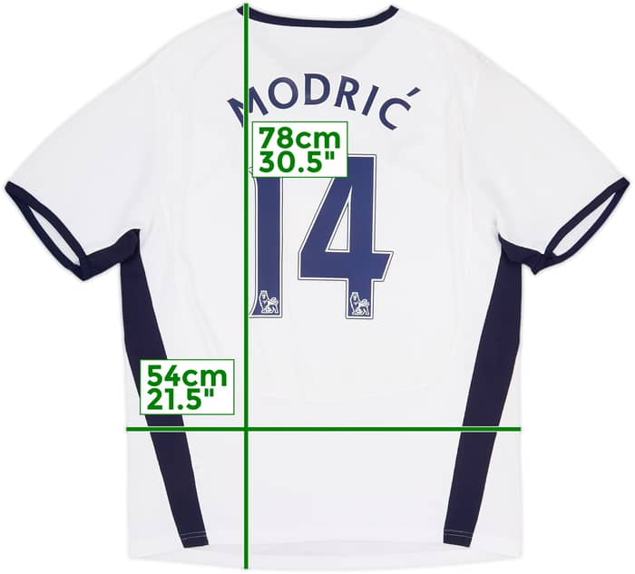 2008-09 Tottenham Home Shirt Modric #14 - 7/10 - (L)