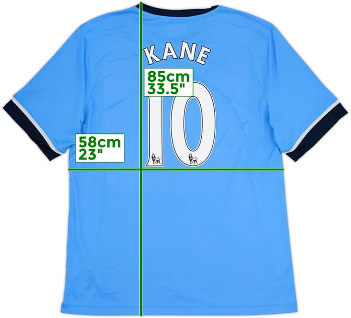 2015-16 Tottenham Away Shirt Kane #10 - 10/10 - (XXL)