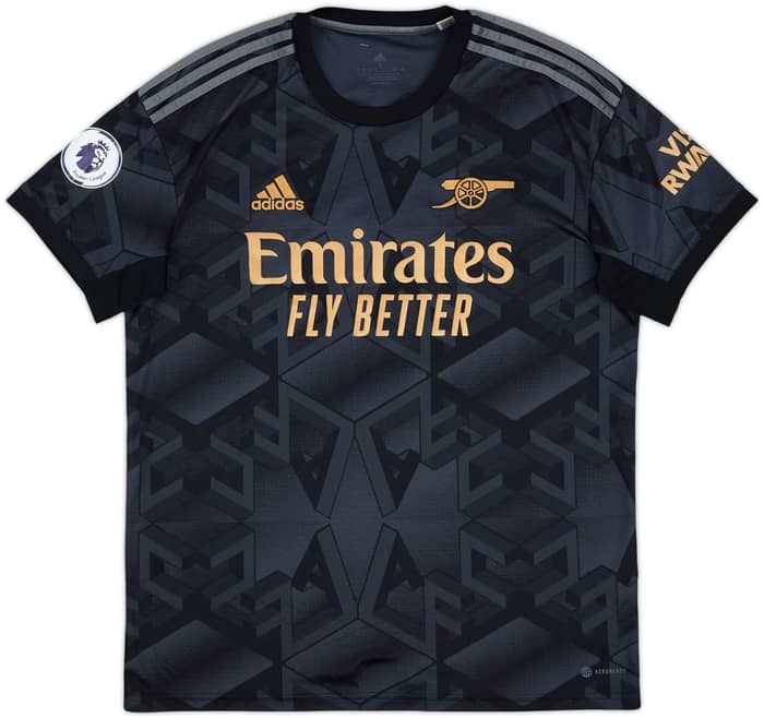 2022-23 Arsenal Away Shirt Saka #7 - 6/10 - (L)