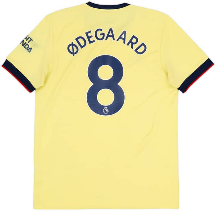 2021-22 Arsenal Away Shirt Odegaard #8 - 8/10 - (L)
