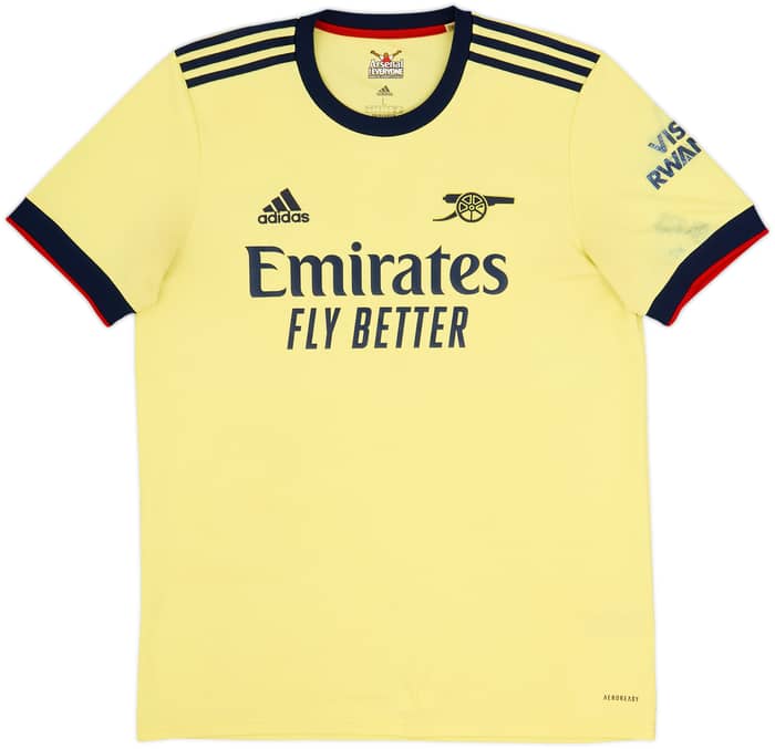 2021-22 Arsenal Away Shirt Odegaard #8 - 8/10 - (L)