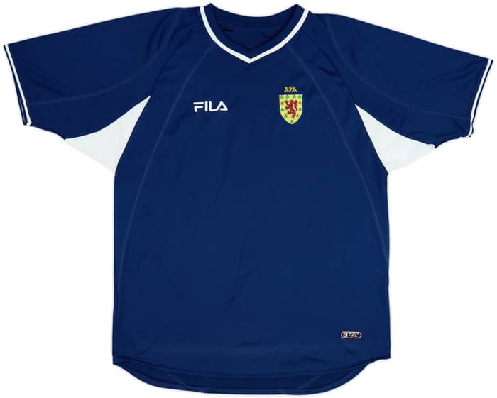2000-02 Scotland Home Shirt - 8/10 - (XL)