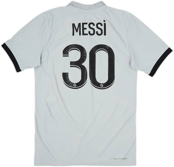 Camiseta Auténtica de visitante del Paris Saint-Germain 2022-23 Messi #30 - 8/10 - (S)