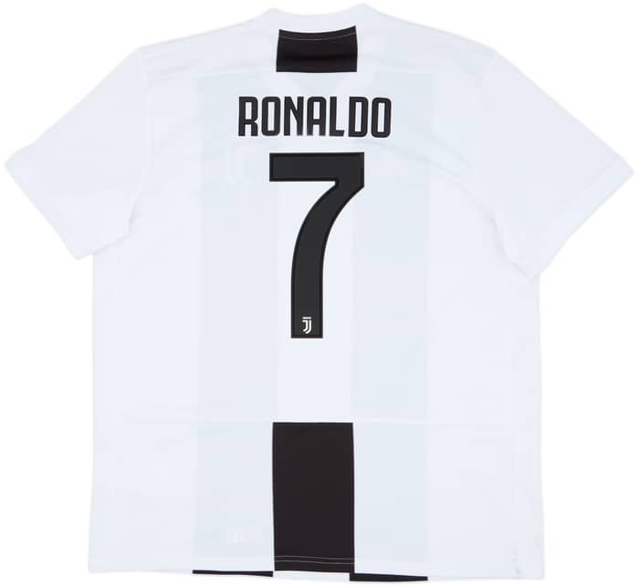 2018-19 Juventus Home Shirt Ronaldo #7 - 10/10 - (XL)