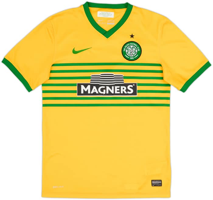 2013-14 Celtic Away Shirt Brown #8 - 9/10 - (S)