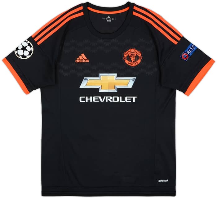 2015-16 Manchester United Third Shirt Carrick #16 - 8/10 - (M)