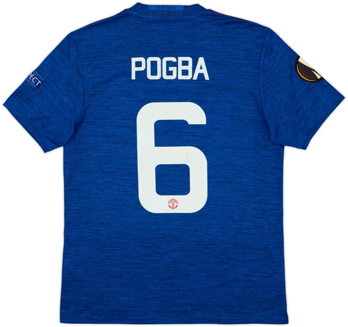 2016-17 Manchester Unido Visitante Camiseta Pogba #6 - 6/10 - (M)