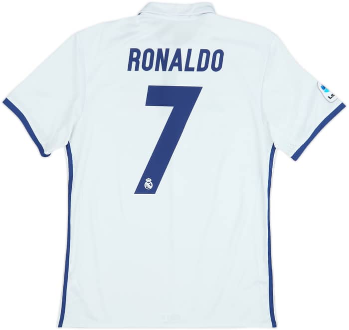 2016-17 Real Madrid Home Shirt Ronaldo #7 - 5/10 - (M)