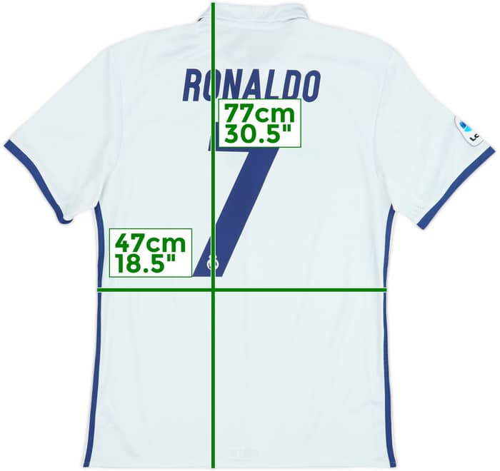 2016-17 Real Madrid Home Shirt Ronaldo #7 - 5/10 - (M)