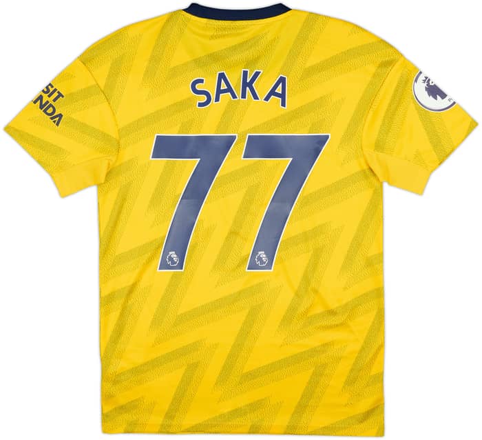 2019-20 Arsenal Away Shirt Saka #77 - 10/10 - (S)