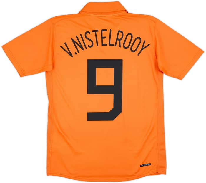 2006-08 Netherlands Home Shirt V.Nistelrooy #9 - 9/10 - (XL.Boys)