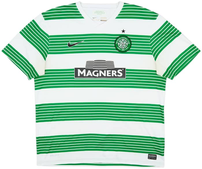 2013-15 Celtic Home Shirt Virgil #5 - 6/10 - (L)