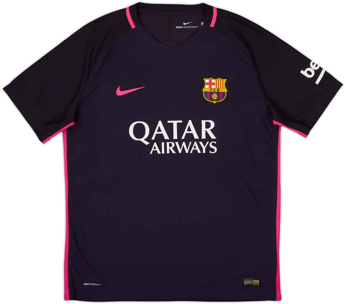 2016-17 Barcelona Authentic Away Shirt Neymar Jr #11 - 9/10 - (XL)