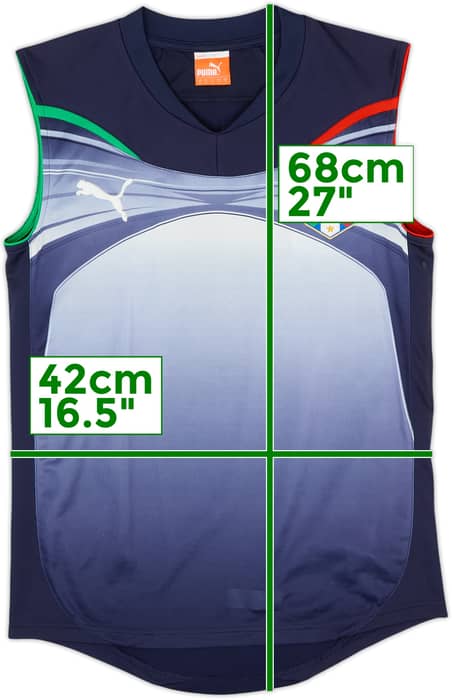 2010-11 Italy Puma Training Vest - 9/10 - (S)