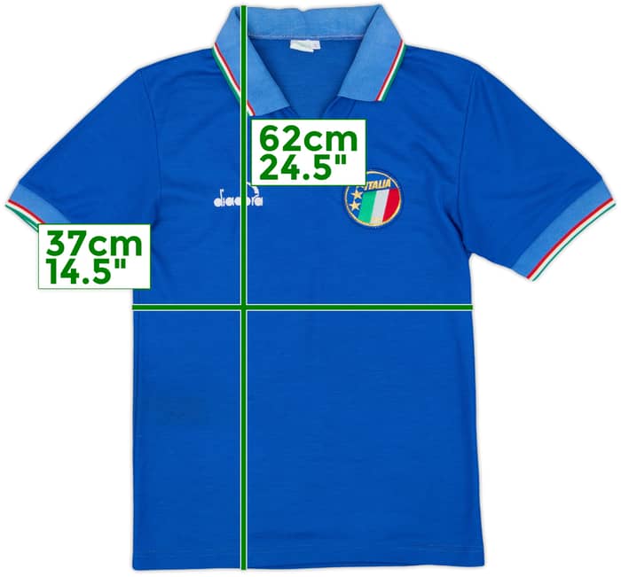 1986-91 Italy Home Shirt - 6/10 - (L.Boys)
