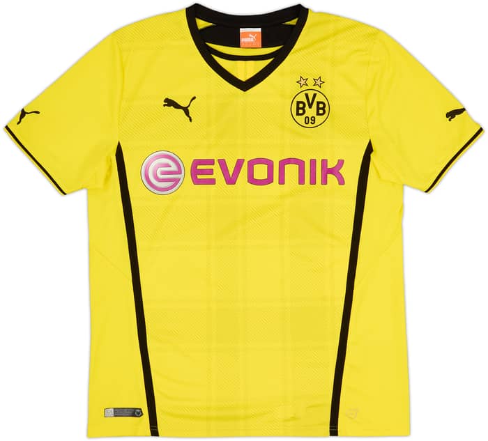 2013-14 Borussia Dortmund Home Shirt - 7/10 - (L)