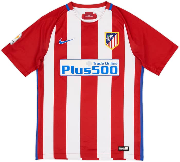 2016-17 Atletico Madrid Home Shirt Griezmann #7 - 6/10 - (S)