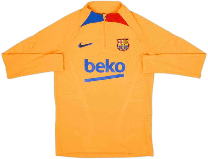 2022-23 Barcelona Nike Vaporknit 1/4 Zip Drill Top - 7/10 - (S)