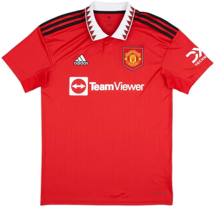2022-23 Manchester United Home Shirt Ronaldo #7 - 8/10 - (M)