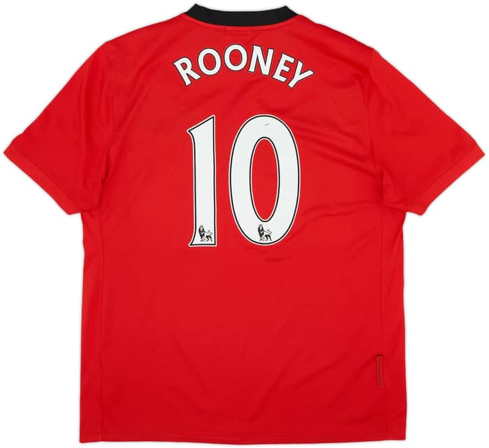 2009-10 Manchester United Home Shirt Rooney #10 - 6/10 - (L)