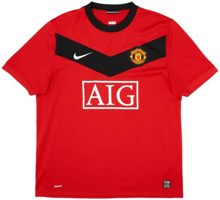 2009-10 Manchester United Home Shirt Rooney #10 - 6/10 - (L)