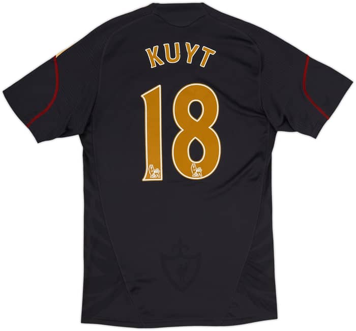 2009-10 Liverpool Away Shirt Kuyt #18 - 7/10 - (S)