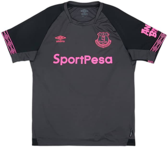 2018-19 Everton Away Shirt Baines #3 - 7/10 - (M)