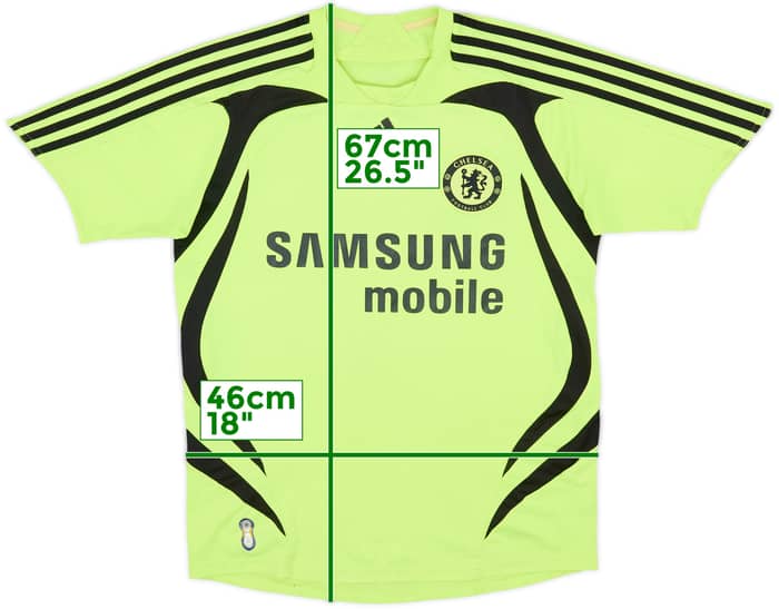 2007-08 Chelsea Away Shirt - 6/10 - (L.Boys)
