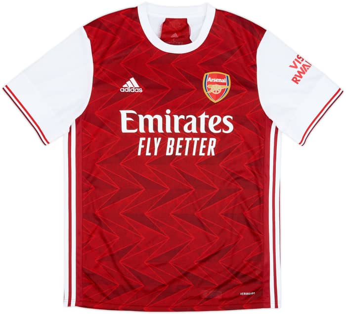 2020-21 Arsenal Home Shirt Saka #7 - 9/10 - (L)