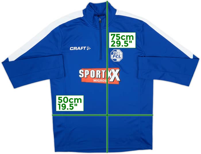 Top de entrenamiento con cremallera de 1/4 Craft del Luzern 2020-21 - 8/10 - (S)