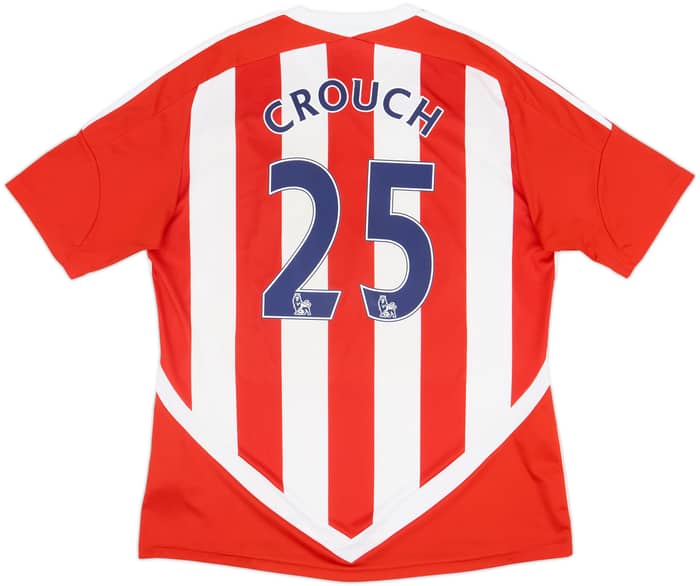 2011-12 Stoke City Home Shirt Crouch #25 - 7/10 - (XL)