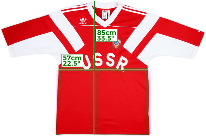 2018 Russia adidas Originals '1990-91' Retro Shirt #9 - 9/10 - (L)