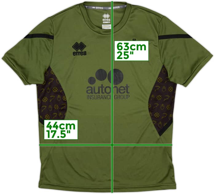 2020-21 Port Vale Errea Training Shirt - 8/10 - (XS)