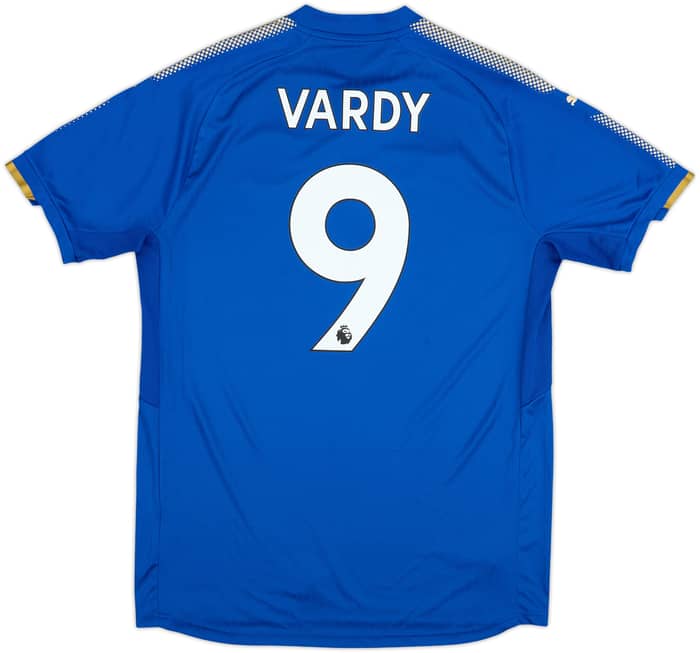 2017-18 Leicester Home Shirt Vardy #9 - 10/10 - (L)