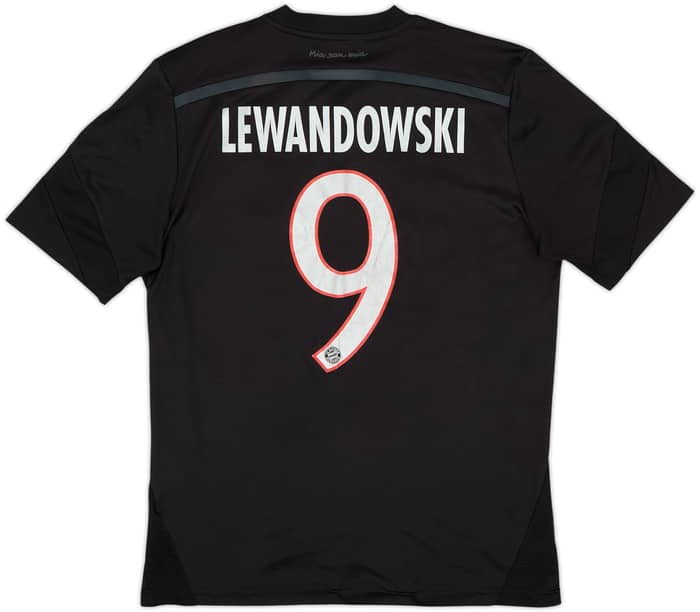 2014-15 Bayern Munich Third Shirt Lewandowski #9 - 6/10 - (XL.Boys)