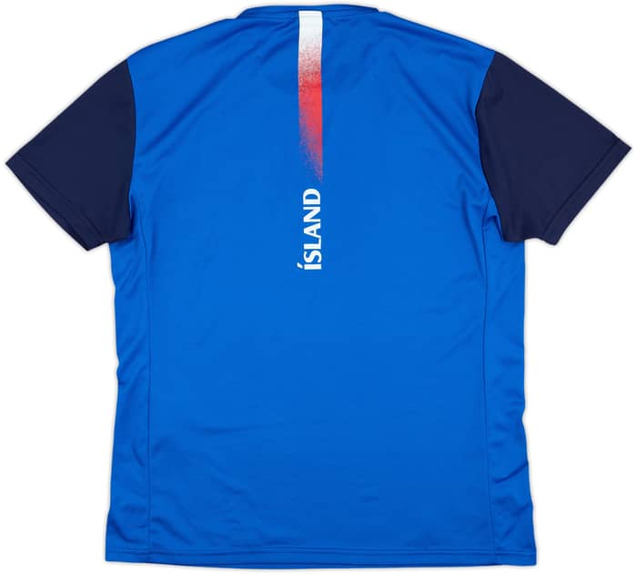 2016-18 Iceland Errea Training Shirt - 9/10 - (M)