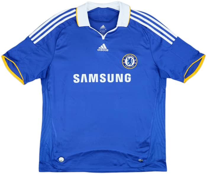 2008-09 Chelsea Home Shirt Drogba #11 - 9/10 - (XL)