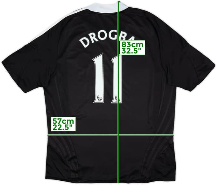 2008-09 Chelsea Away Shirt Drogba #11 - 8/10 - (XXL)