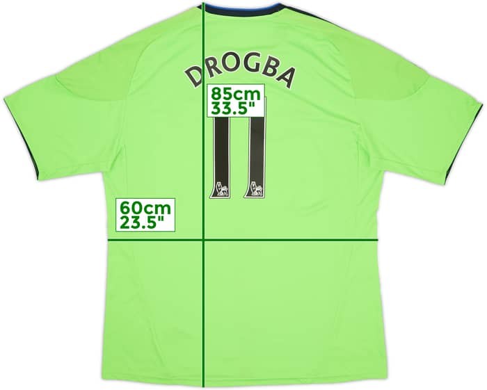 2010-11 Chelsea Third Shirt Drogba #11 - 10/10 - (XXL)