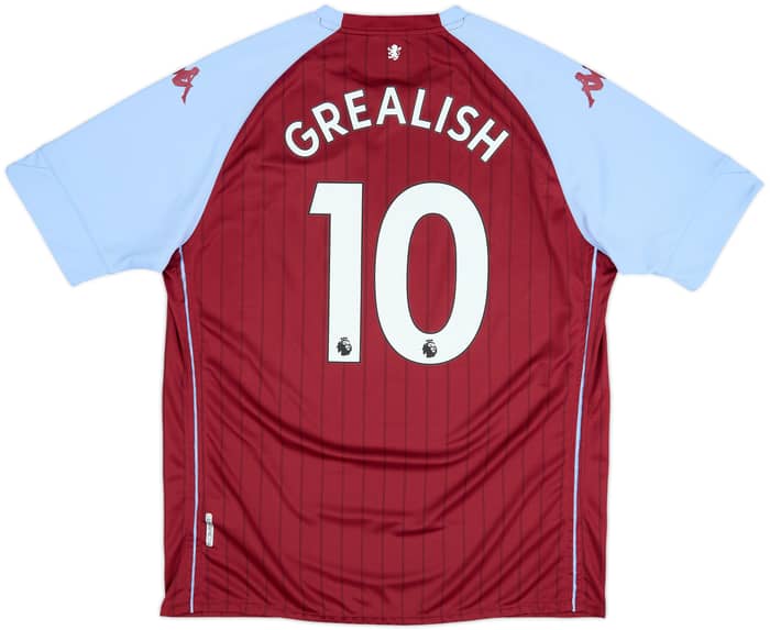 2020-21 Aston Villa Home Shirt Grealish #10 - 10/10 - (3XL)