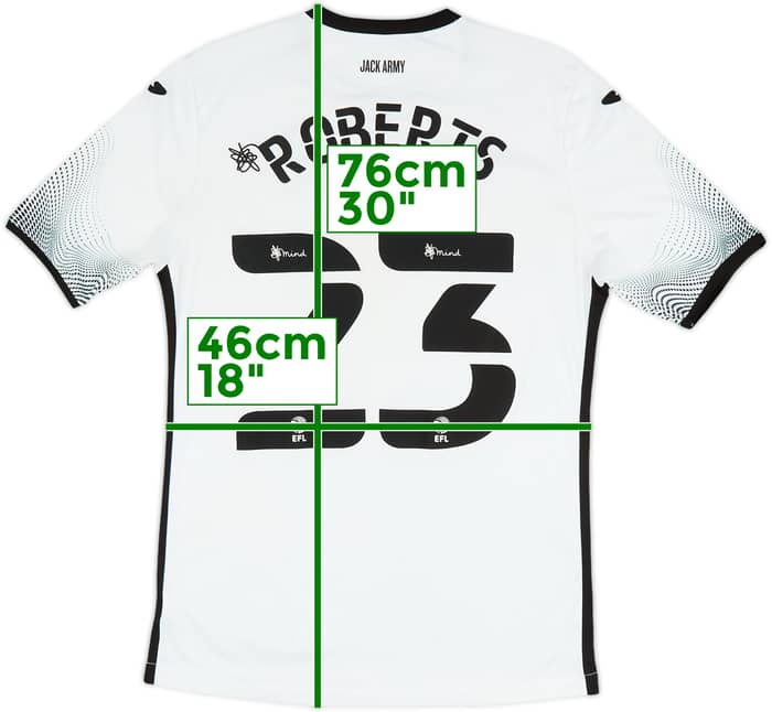 2020-21 Swansea City Home Shirt Roberts #23 - 6/10 - (L)