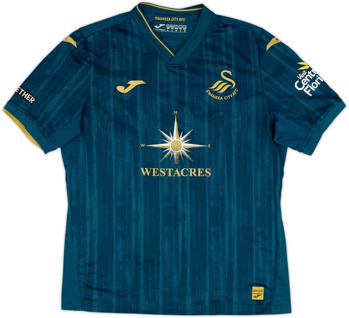 2023-24 Swansea City Away Shirt Lowe #10 - 5/10 - (L)