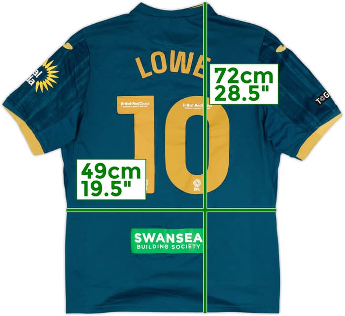 2023-24 Swansea City Away Shirt Lowe #10 - 5/10 - (L)